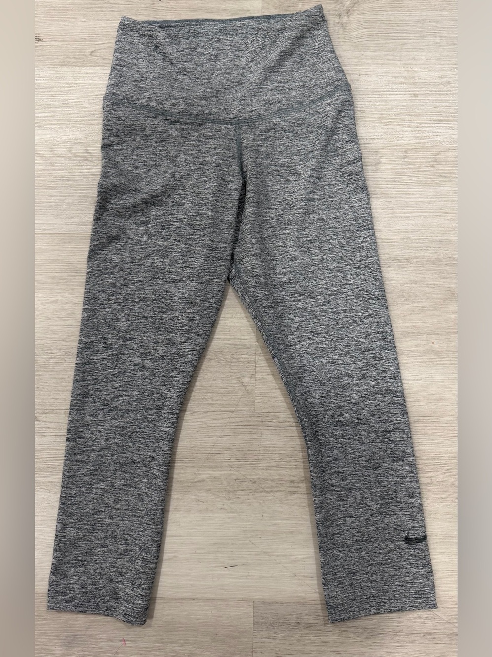 Nike Gray Heather High-Waist Leggings